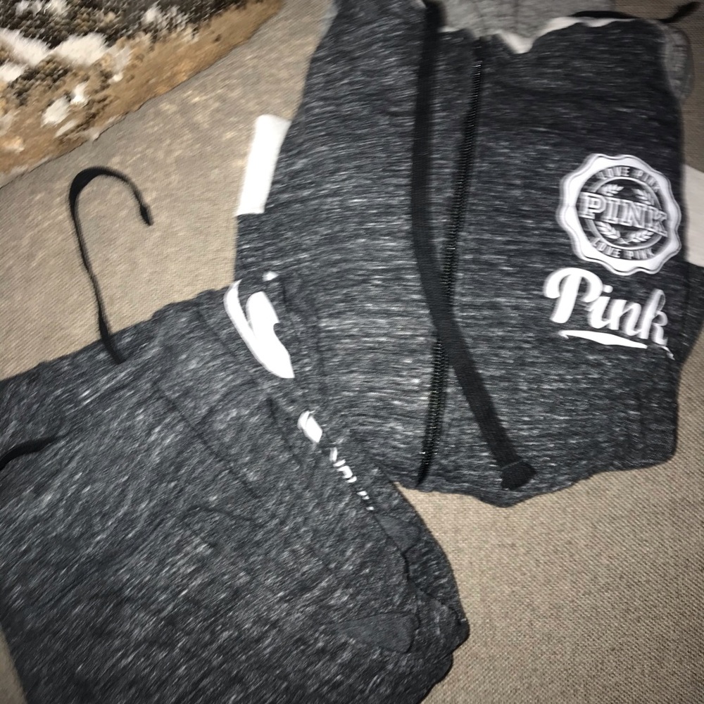 Vs pink sweatsuit